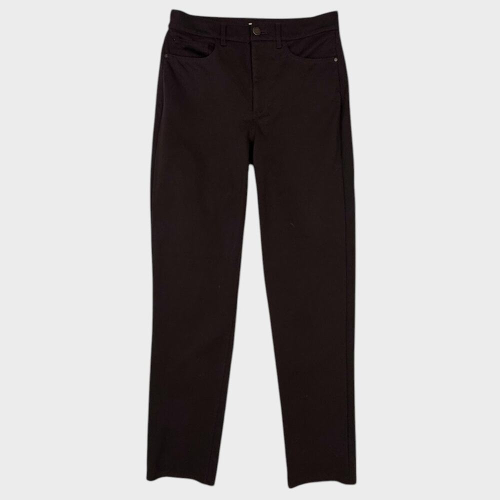 Croft & Barrow 8L Long Black Pants